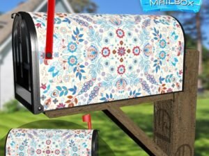 Hungarian Folklore Design Decorative Rural Farm Mailbox Cover
