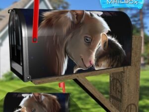 The Best Farmhouse Friends Decorative Rural Farm Mailbox Cover