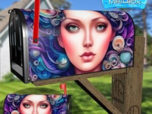 Queen of the Sea Decorative Rural Farm Mailbox Cover