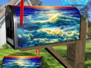 Sunset on the Beach Decorative Rural Farm Mailbox Cover