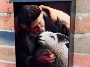 The Shepard Colonial Mailbox Cover