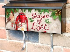 Season of Light Townhouse Mailbox Cover