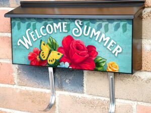 Pioneer Woman Flower Pot Townhouse Mailbox Cover