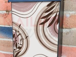 Minimalist Zen Mid Century Art  #38 Colonial Mailbox Cover