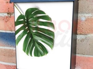 Minimalist Zen Mid Century Art  #44 Colonial Mailbox Cover