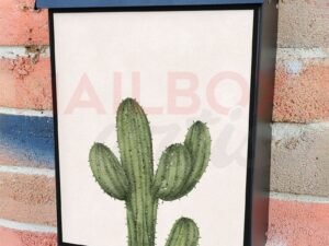 Minimalist Zen Mid Century Art  #50 Colonial Mailbox Cover