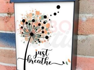 Abstract Dandelion Colonial Mailbox Cover