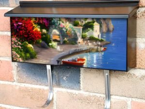 The Beautiful Amalfi Townhouse Mailbox Cover