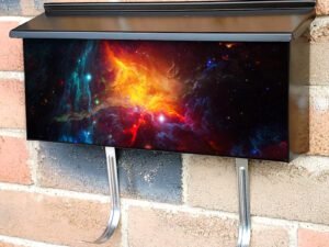 A Remote Corner Of The Universe Townhouse Mailbox Cover