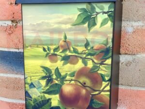 Apple Tree on the Hill Colonial Mailbox Cover