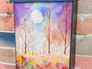 Colors of the Autumn #1 Colonial Mailbox Cover