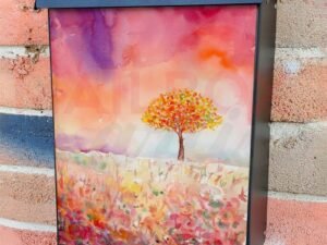 Colors of the Autumn #2 Colonial Mailbox Cover