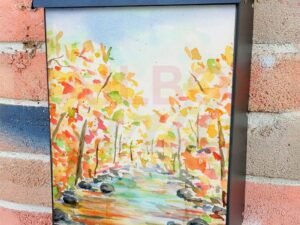 Colors of the Autumn #3 Colonial Mailbox Cover