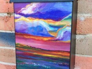 Beautiful Fantasy Landscape #1 Colonial Mailbox Cover