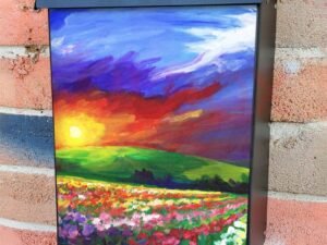 Beautiful Fantasy Landscape #2 Colonial Mailbox Cover