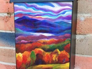 Beautiful Fantasy Landscape #5 Colonial Mailbox Cover