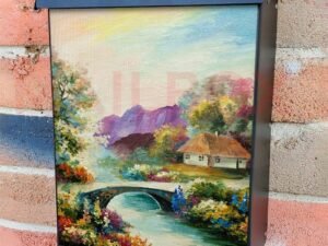 The Fairytale Cottage Colonial Mailbox Cover