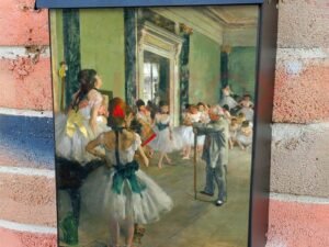 The Dance Class by Edgar Degas Colonial Mailbox Cover