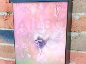 Springtime Happiness Colonial Mailbox Cover