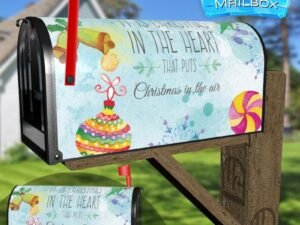Christmas in the Heart Decorative Rural Farm Mailbox Cover