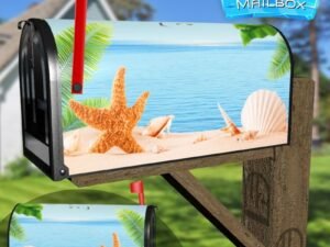 Tropical Holiday Decorative Rural Farm Mailbox Cover