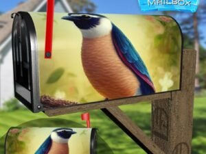 Summer Bird on the Tree #1 Decorative Rural Farm Mailbox Cover