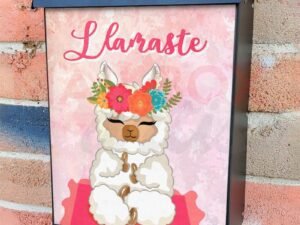 Cute Llamaste Llama Colonial Mailbox Cover