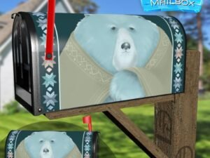 The Protector of North Decorative Rural Farm Mailbox Cover