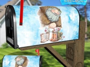Saint Nicholas Decorative Rural Farm Mailbox Cover