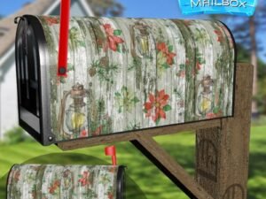Rustic Farmhouse Design #9 Decorative Rural Farm Mailbox Cover