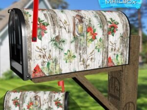 Rustic Farmhouse Design #11 Decorative Rural Farm Mailbox Cover