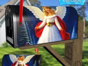 Beautiful Christmas Angel #4 Decorative Rural Farm Mailbox Cover