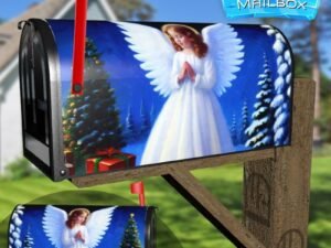 Beautiful Christmas Angel #5 Decorative Rural Farm Mailbox Cover
