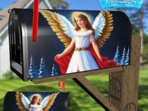 Beautiful Christmas Angel #6 Decorative Rural Farm Mailbox Cover