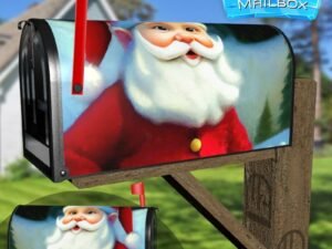 Cute Christmas Gnome #5 Decorative Rural Farm Mailbox Cover