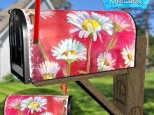 Daisy Field Decorative Rural Farm Mailbox Cover