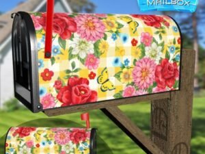 Pioneer Woman Rose Garden #2 Decorative Rural Farm Mailbox Cover