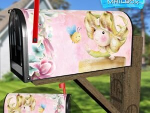 Cute Flower Angel #2 Decorative Rural Farm Mailbox Cover