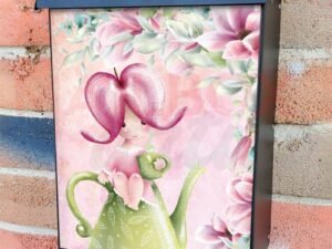 Cute Flower Angel #3 Colonial Mailbox Cover