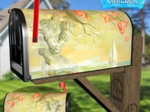 Lady of the Sea Decorative Rural Farm Mailbox Cover
