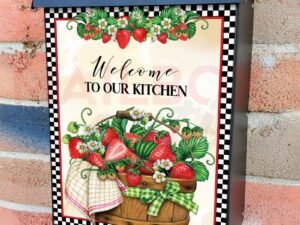 Strawberry Basket Colonial Mailbox Cover