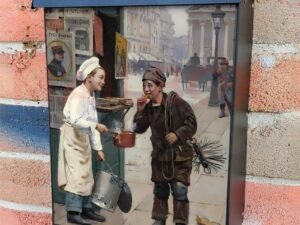 The Little Chef by Chocarne-Moreau Colonial Mailbox Cover