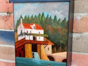 The Mill by Henri Rousseau Colonial Mailbox Cover