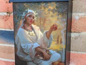 Srecha by Andrey Shishkin Colonial Mailbox Cover