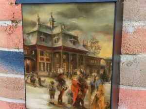 Christmas in Pillnitz by Bruck & Sohn Colonial Mailbox Cover