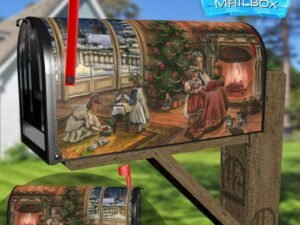 Christmas Room by Bruck & Sohn Decorative Rural Farm Mailbox Cover