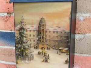 Torgau Christmas by Bruck & Sohn Colonial Mailbox Cover