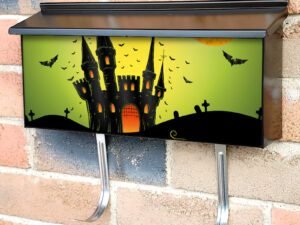 Home of the Wicked Witch Townhouse Mailbox Cover