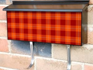 Autumn Colors Pattern #1 Townhouse Mailbox Cover