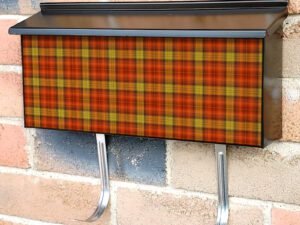 Autumn Colors Pattern #2 Townhouse Mailbox Cover
